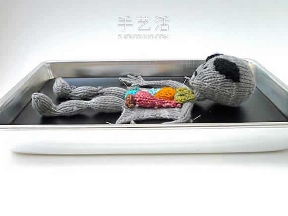 動(dòng)物解剖針織作品！將解剖場(chǎng)面變成可愛展示 -  rpnrmr.com