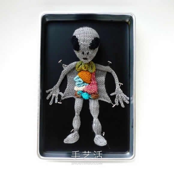 動(dòng)物解剖針織作品！將解剖場(chǎng)面變成可愛展示 -  rpnrmr.com