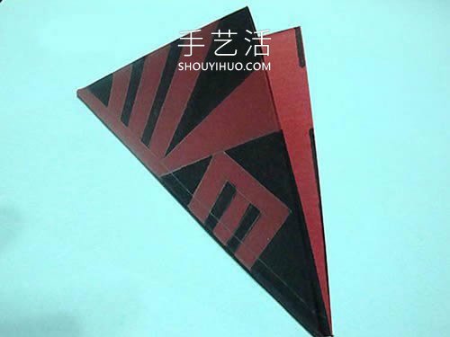 剪紙手工制作新年春字掛飾的做法教程 -  rpnrmr.com
