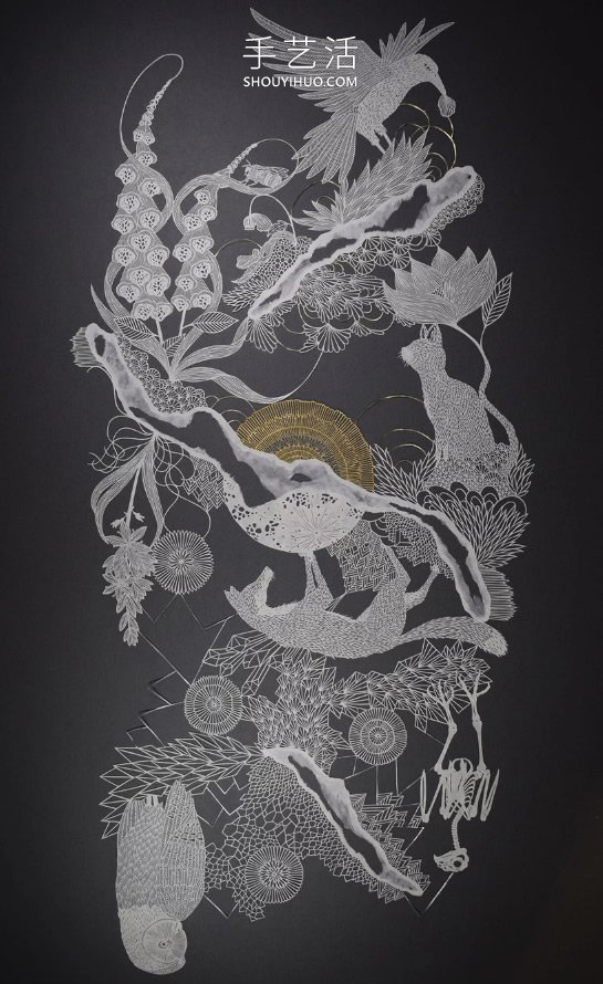 薄如蟬翼的精致宣紙雕！躍然紙上的手工創(chuàng)作 -  rpnrmr.com