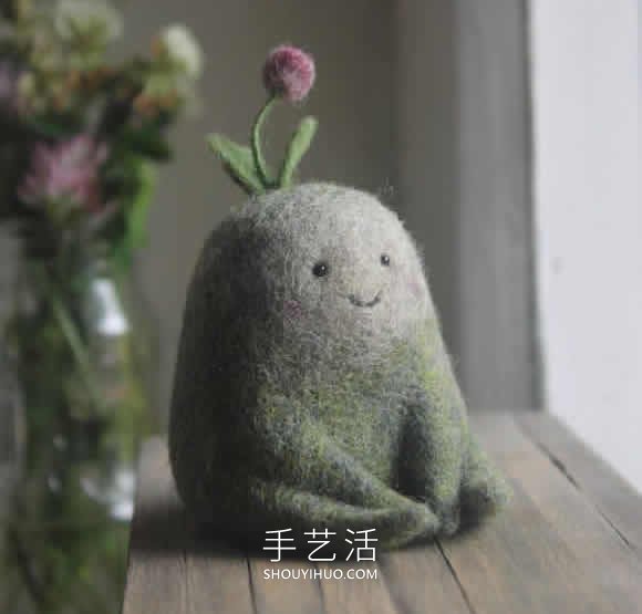可愛的羊毛氈生物！看起來(lái)像是來(lái)自魔法林地 -  rpnrmr.com
