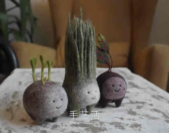 可愛的羊毛氈生物！看起來(lái)像是來(lái)自魔法林地 -  rpnrmr.com