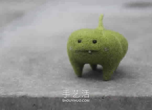 可愛的羊毛氈生物！看起來(lái)像是來(lái)自魔法林地 -  rpnrmr.com