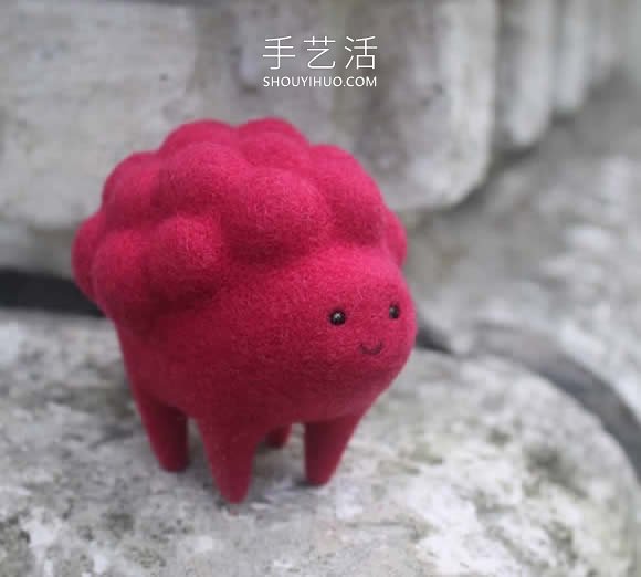 可愛的羊毛氈生物！看起來(lái)像是來(lái)自魔法林地 -  rpnrmr.com