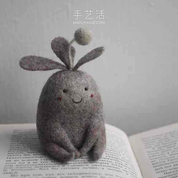 可愛的羊毛氈生物！看起來(lái)像是來(lái)自魔法林地 -  rpnrmr.com