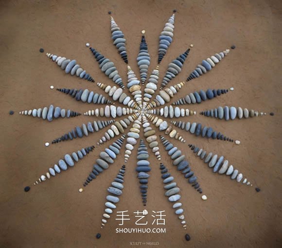 海灘上的拼搭藝術(shù)！令人賞心悅目的石頭拼畫 -  rpnrmr.com