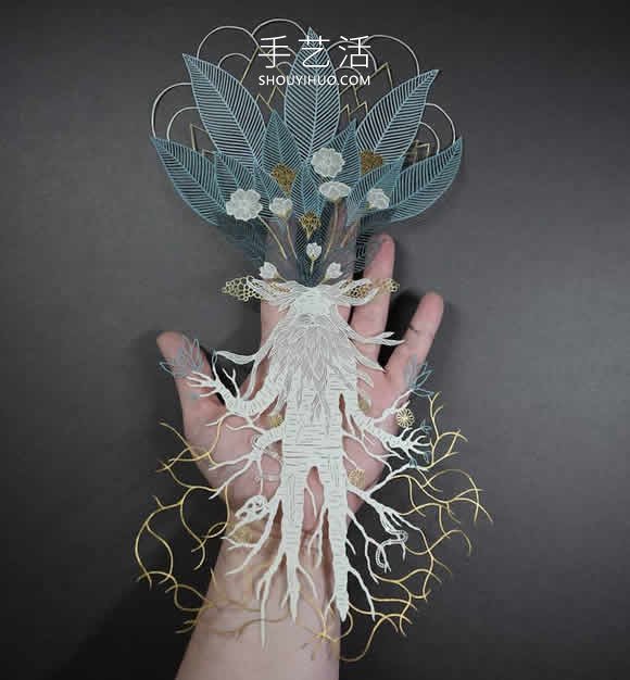 單張紙上雕刻！具有驚人細(xì)節(jié)的紙雕作品 -  rpnrmr.com