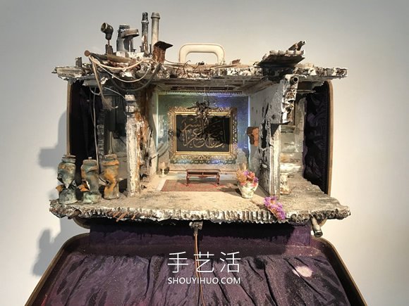 藝術(shù)家重建手提箱內(nèi)難民對(duì)“家”的情感記憶 -  rpnrmr.com