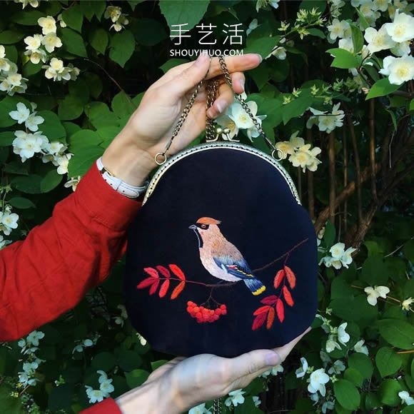 手工刺繡手袋 擁有迷人的林地生物和自然風光 -  rpnrmr.com
