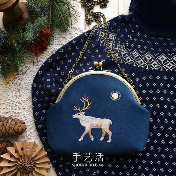 手工刺繡手袋 擁有迷人的林地生物和自然風光 -  rpnrmr.com
