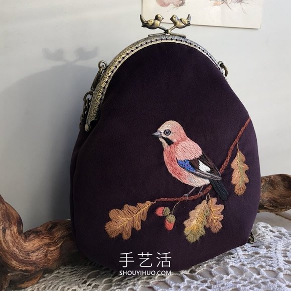 手工刺繡手袋 擁有迷人的林地生物和自然風光 -  rpnrmr.com