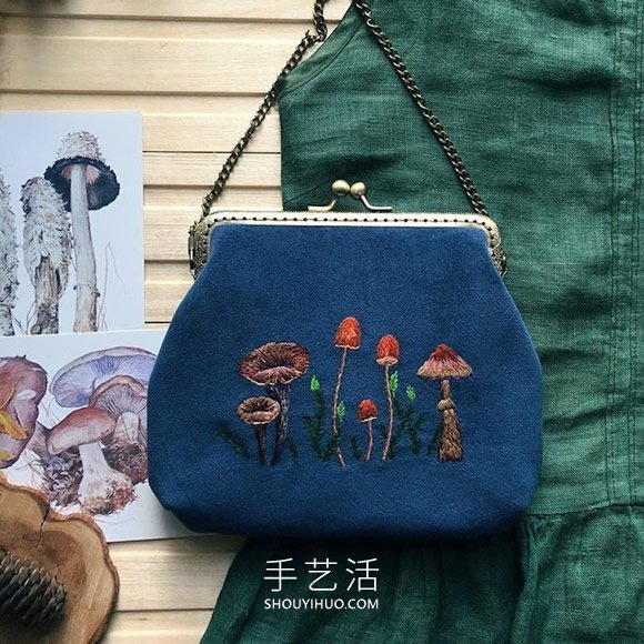 手工刺繡手袋 擁有迷人的林地生物和自然風光 -  rpnrmr.com