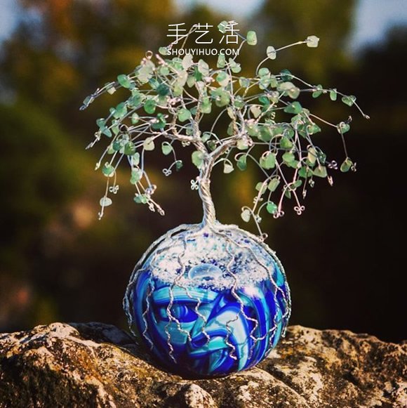 用死者骨灰制作的令人驚嘆的紀(jì)念玻璃雕塑 -  rpnrmr.com
