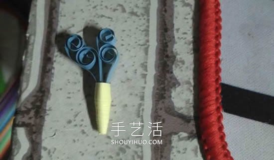 自制迷你衍紙盆栽的方法圖解教程 -  rpnrmr.com