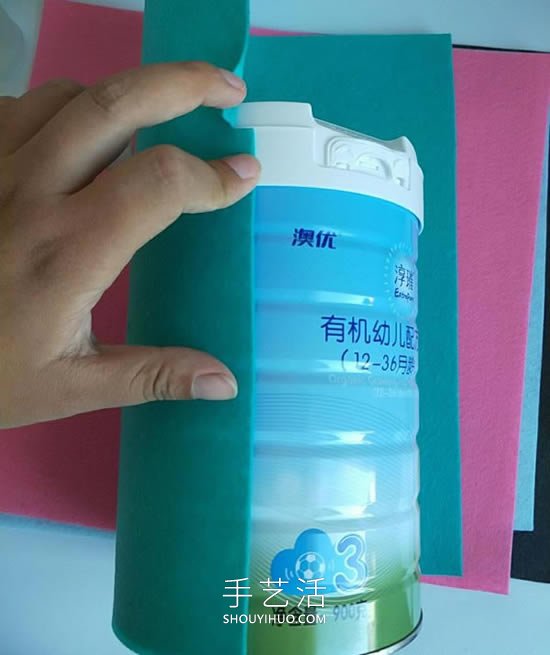 奶粉罐手工制作荷蘭風車的做法教程 -  rpnrmr.com