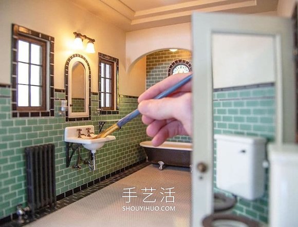 驚人的1:12比例！完美再現(xiàn)建筑內(nèi)部微縮模型 -  rpnrmr.com