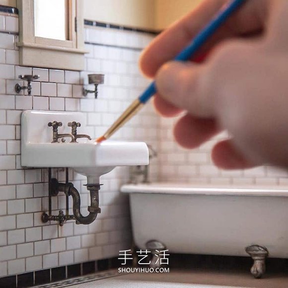 驚人的1:12比例！完美再現(xiàn)建筑內(nèi)部微縮模型 -  rpnrmr.com