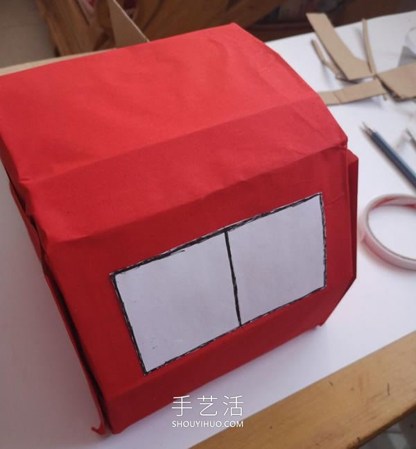 兒童廢物利用手工制作油罐車的做法教程 -  rpnrmr.com