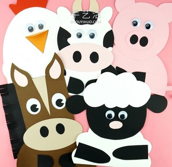 幼兒園手工制作農場動物的做法教程 -  rpnrmr.com