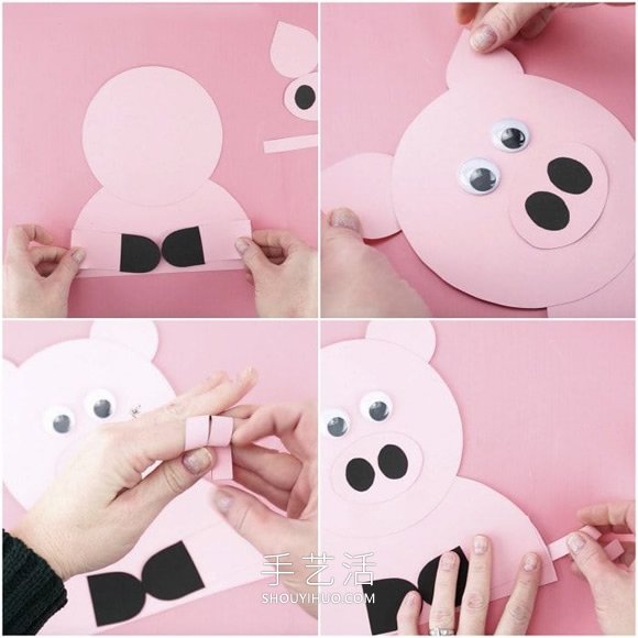 幼兒園手工制作農場動物的做法教程 -  rpnrmr.com