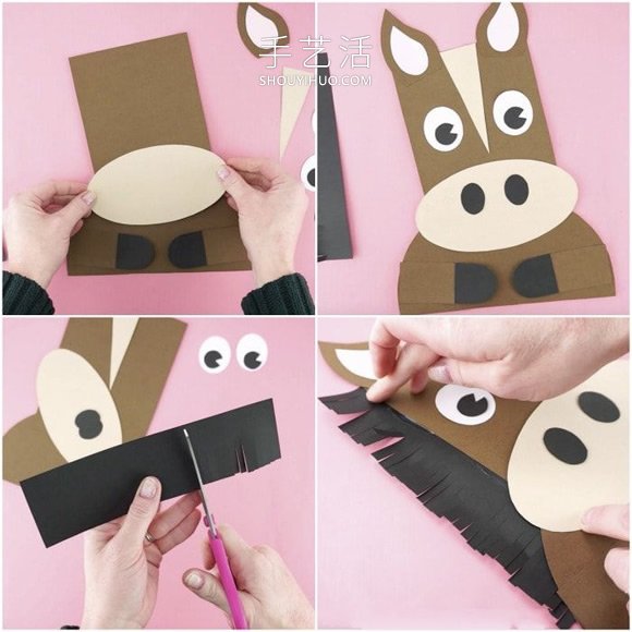 幼兒園手工制作農場動物的做法教程 -  rpnrmr.com