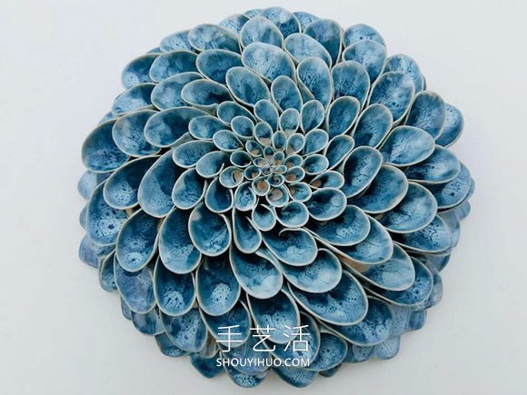 精美的手工瓷花！看起來像真正的美麗花朵 -  rpnrmr.com