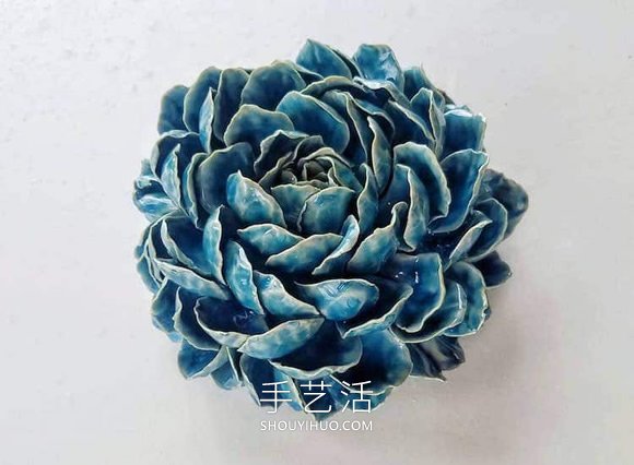 精美的手工瓷花！看起來像真正的美麗花朵 -  rpnrmr.com
