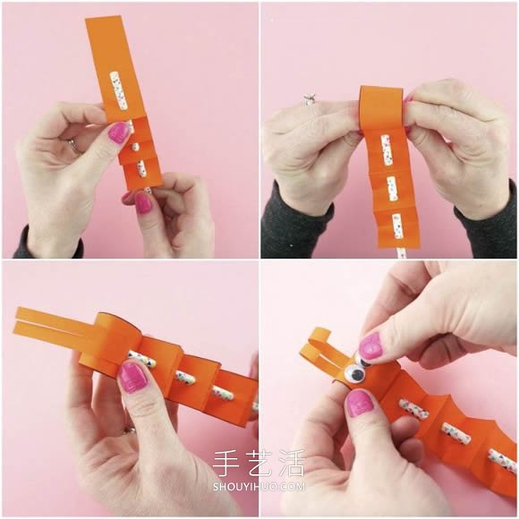 簡(jiǎn)單手工制作春天蝴蝶木偶的做法教程 -  rpnrmr.com