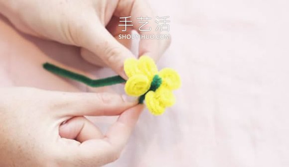 兒童手工制作扭扭棒水仙花的做法教程 -  rpnrmr.com