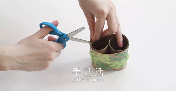 衛(wèi)生紙卷筒手工制作雙筒望遠鏡的做法教程 -  rpnrmr.com