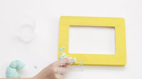 超簡單用蛋殼改造舊相框的做法教程 -  rpnrmr.com