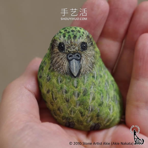 日本藝術(shù)家將普通石頭轉(zhuǎn)變?yōu)楦叨缺普娴膭?dòng)物 -  rpnrmr.com