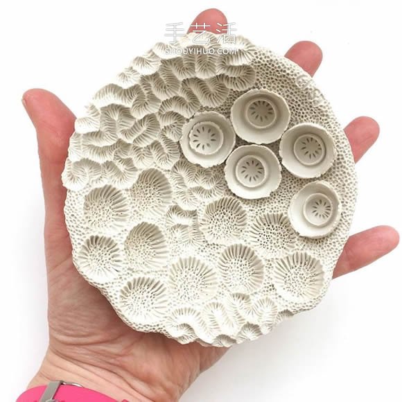 模仿水生生物的紋理 手工創(chuàng)作驚人陶瓷雕塑 -  rpnrmr.com