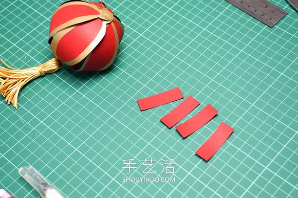 元宵節(jié)燈籠手工制作方法圖解教程 -  rpnrmr.com