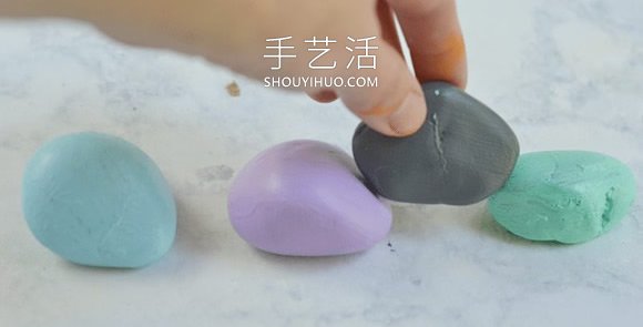 兒童手工制作石頭毛毛蟲(chóng)的做法教程 -  rpnrmr.com