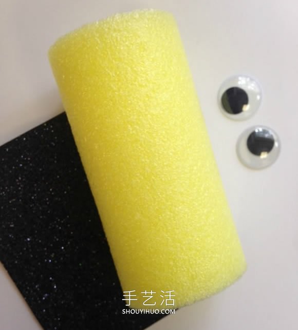 海綿簡單手工制作春天小蜜蜂的做法教程 -  rpnrmr.com