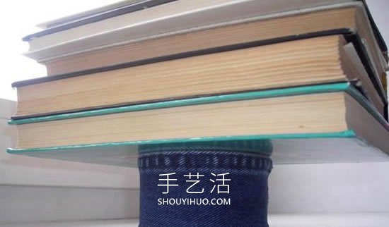 舊牛仔褲和膠帶紙筒手工制作首飾收納盒 -  rpnrmr.com