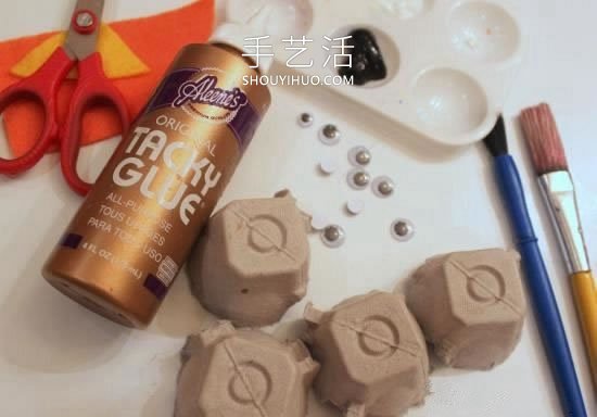 幼兒園手工制作雞蛋托企鵝的做法教程 -  rpnrmr.com