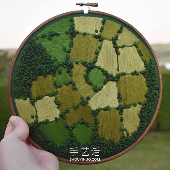 充滿活力的空中刺繡！捕捉了英國農(nóng)田的美麗 -  rpnrmr.com