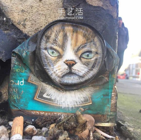 創(chuàng)意環(huán)保DIY！街頭藝人賦予丟棄食品罐以新生 -  rpnrmr.com