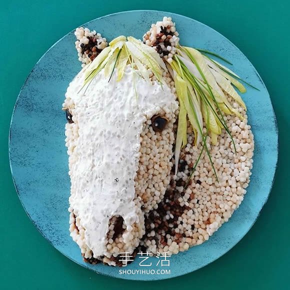 食品造型師精心制作美味的可食用菜肴擺盤(pán) -  rpnrmr.com