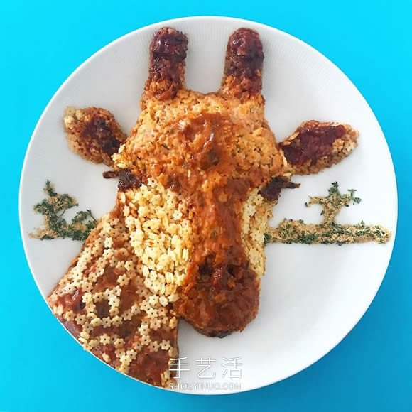 食品造型師精心制作美味的可食用菜肴擺盤(pán) -  rpnrmr.com