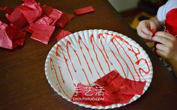 幼兒園簡單手工制作紅蘋果的做法教程 -  rpnrmr.com