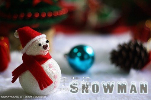 簡單又可愛的手工制作雪人作品圖片大全 -  rpnrmr.com