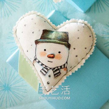 簡單又可愛的手工制作雪人作品圖片大全 -  rpnrmr.com