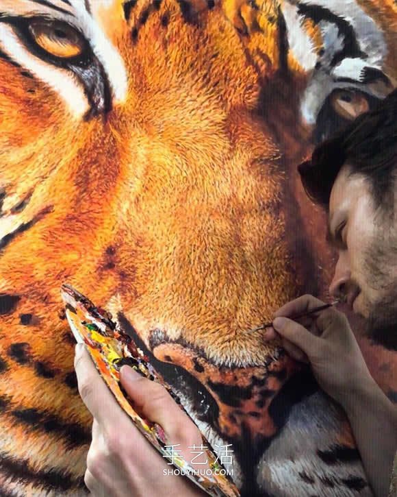 仿佛會躍出畫布！逼真畫作捕捉野生動物之美 -  rpnrmr.com
