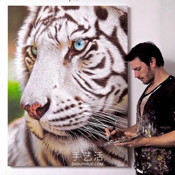 仿佛會躍出畫布！逼真畫作捕捉野生動物之美 -  rpnrmr.com