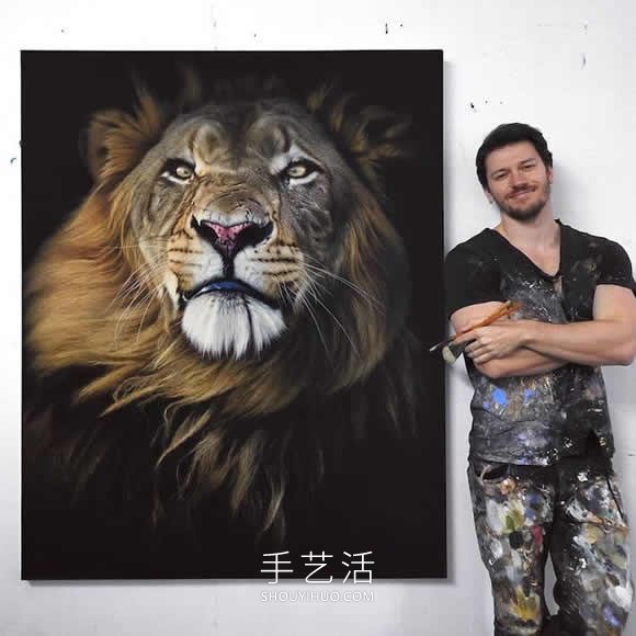 仿佛會躍出畫布！逼真畫作捕捉野生動物之美 -  rpnrmr.com