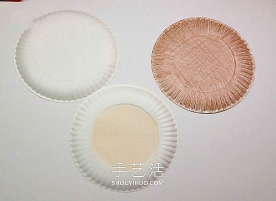 紙盤手工制作圣誕老人、馴鹿和雪人的做法 -  rpnrmr.com