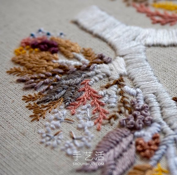 將器官以刺繡詮釋，讓肺部走過四季花開花落 -  rpnrmr.com